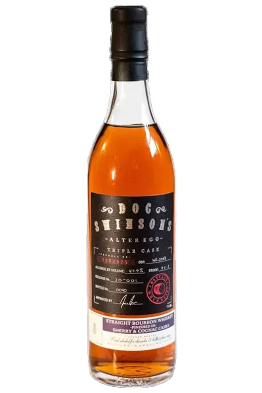 Doc Swinson's Alter Ego High Proof Triple Cask Straight Bourbon Whiskey 750ml