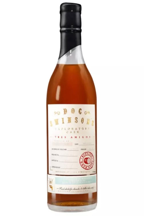 Doc Swinson's Exploratory Cask Series Tres Amigos Straight Rye Whiskey 750ml