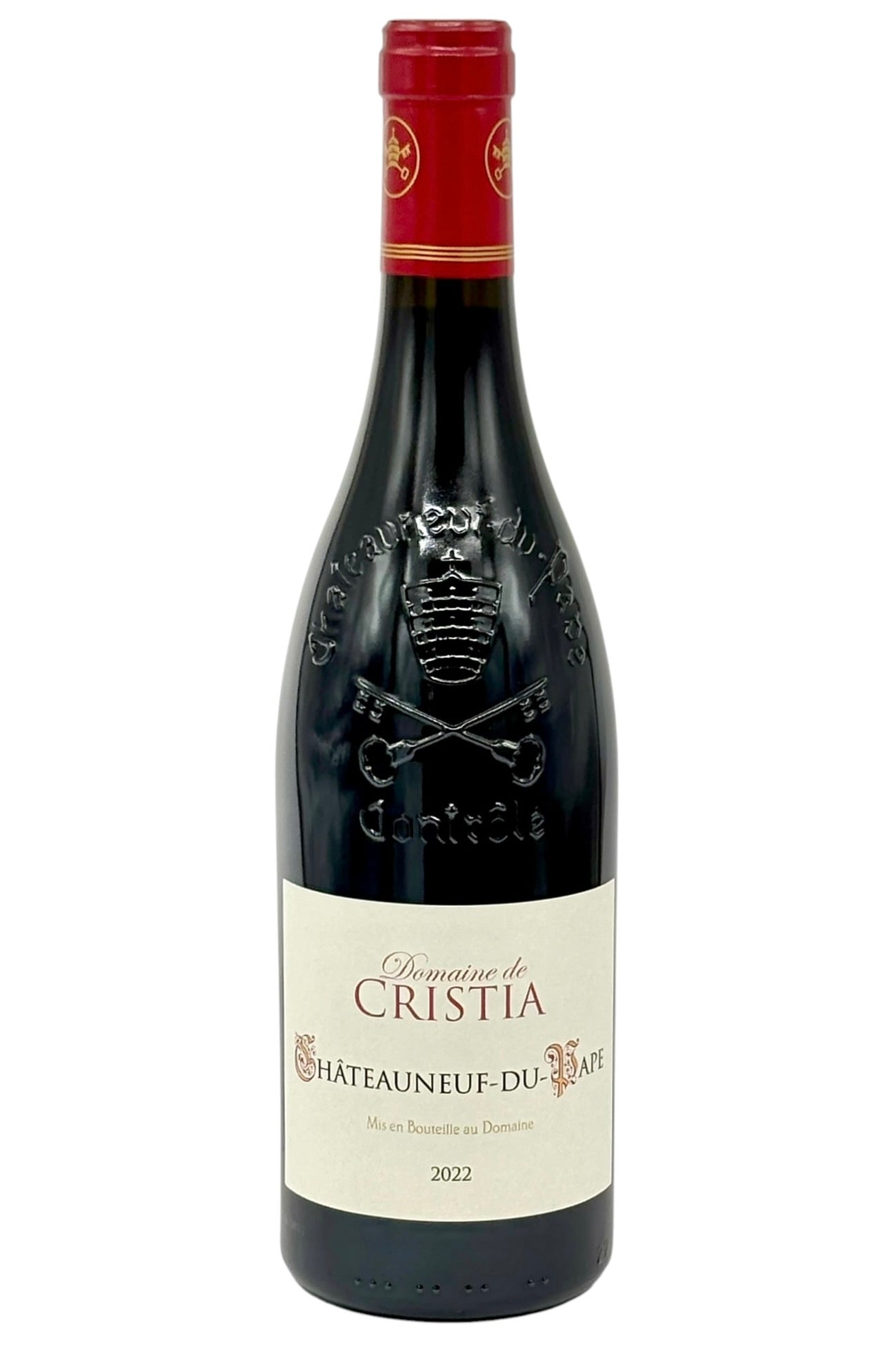 ワイン Domaine de Cristia Chateauneuf-du-Pape Buy Domaine de Cristia 2022 Chateauneuf-du-Pape Classique 750ml Online