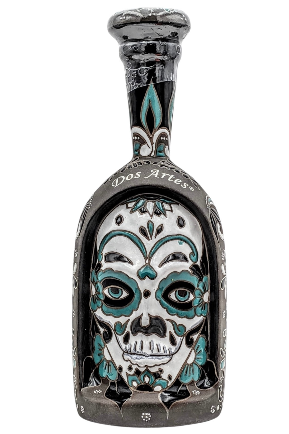 Dos Artes Anejo Doble Barrica Calavera Skull Tequila 1000 ml