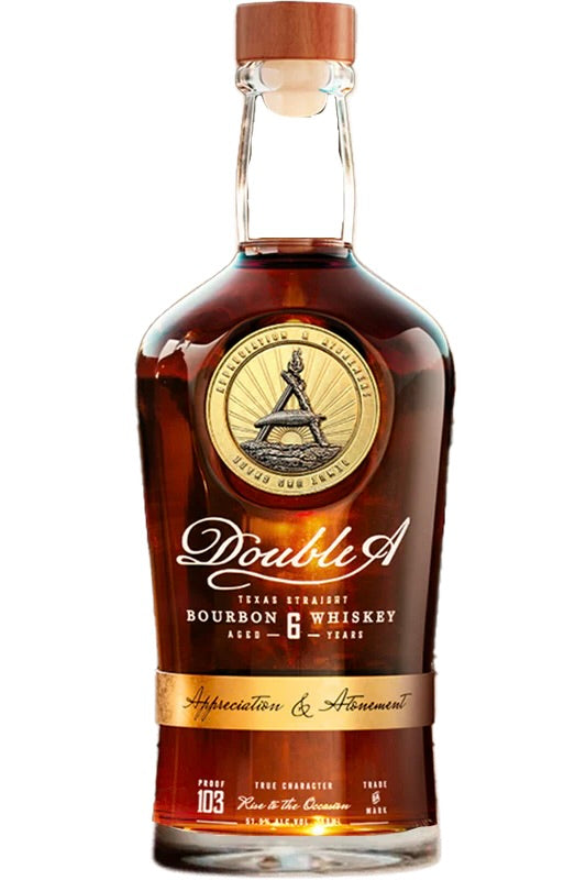 Double A "Appreciation & Attonement" 6 Year Texas Straight Bourbon Whiskey