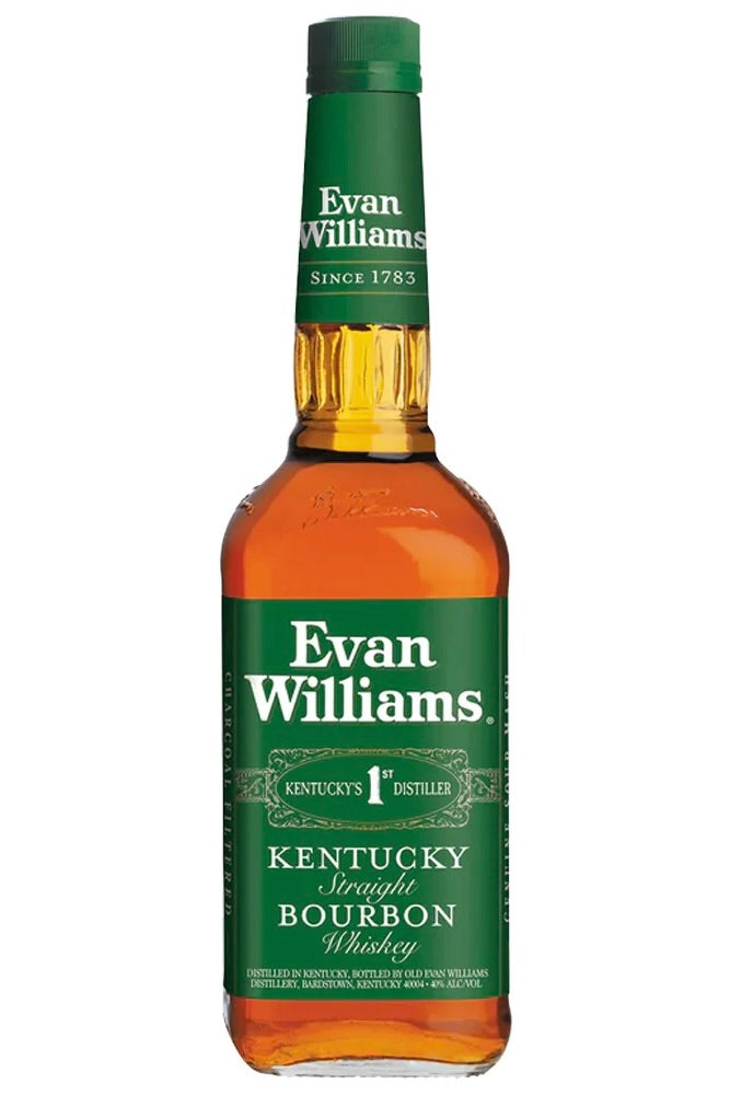 Evan Williams Green Label Kentucky Straight Bourbon Whiskey 750ml