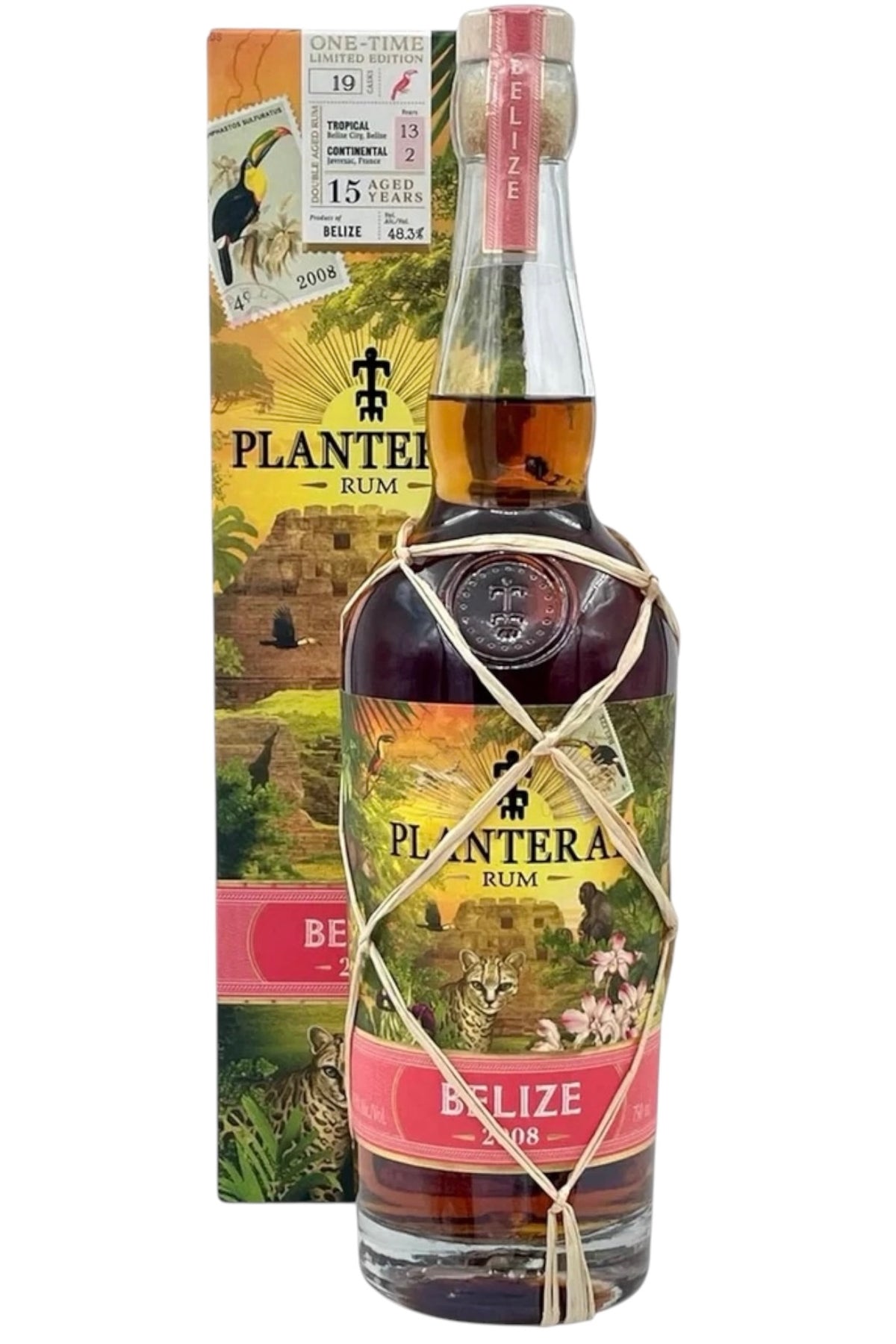 Planteray Belize 2008 15 Year Old One-Time Limited Edition Aged Rum 750ml