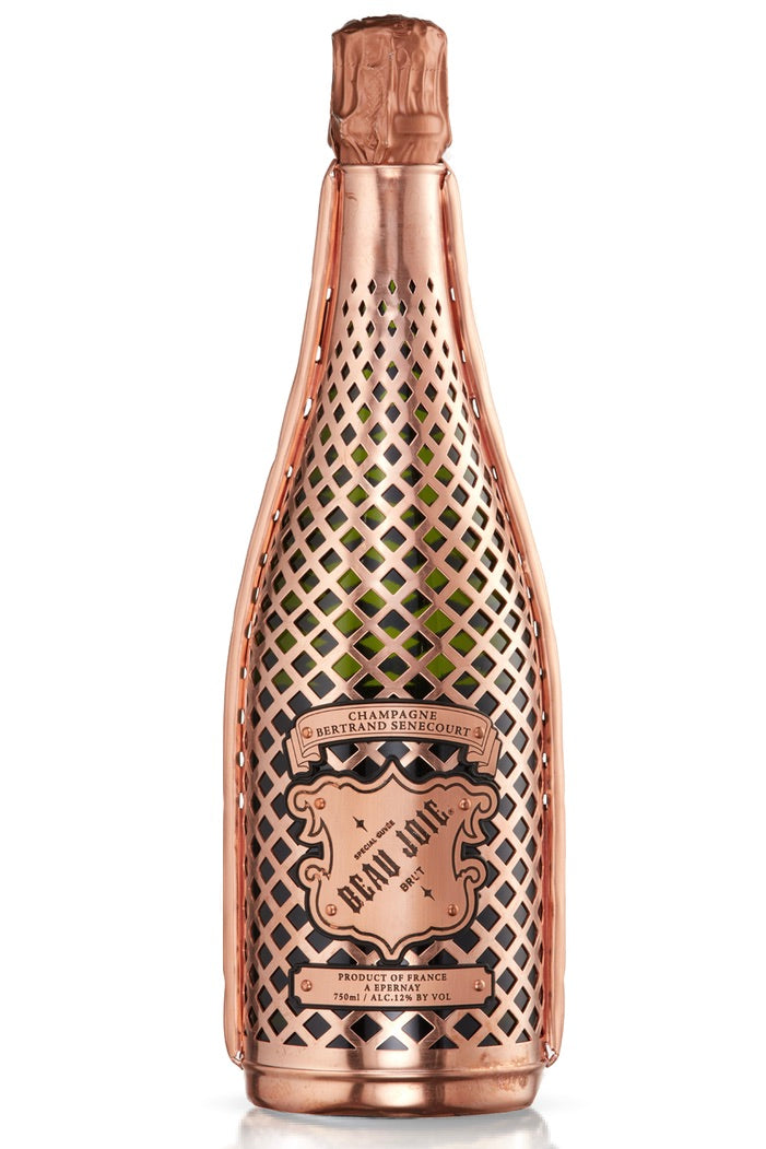 Bertrand Senecourt Beau Joie Brut Nature Special Cuvee Champagne Copper Sleeve