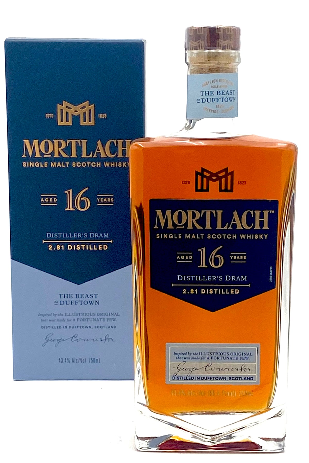 Mortlach 16 Year Distiller&#39;s Dram Scotch Whisky