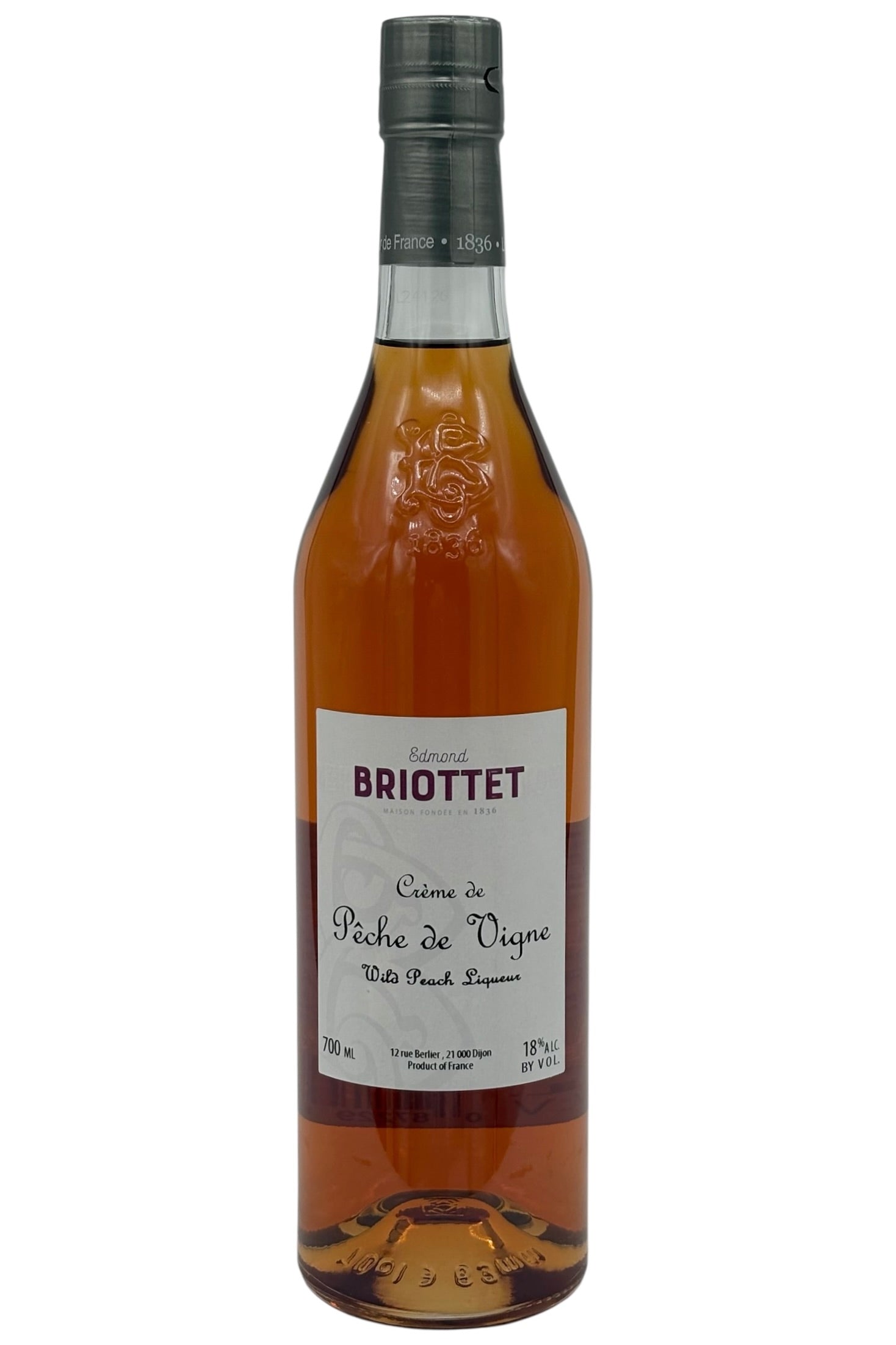 Edmond Briottet Creme de Peche (Peach) Liqueur