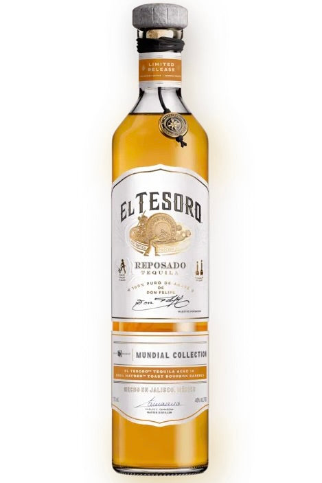 El Tesoro Mundial Collection: Basil Hayden Toast Edition Reposado Tequila 750ml