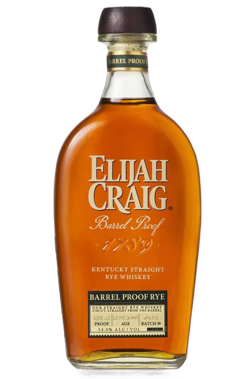 Elijah Craig A925 12 Year Old Barrel Proof Rye Whiskey