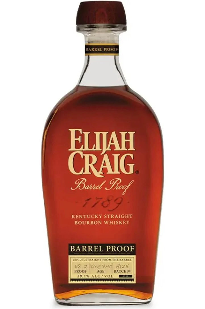 Elijah Craig Barrel Proof (Batch A125) Kentucky Straight Bourbon Whiskey