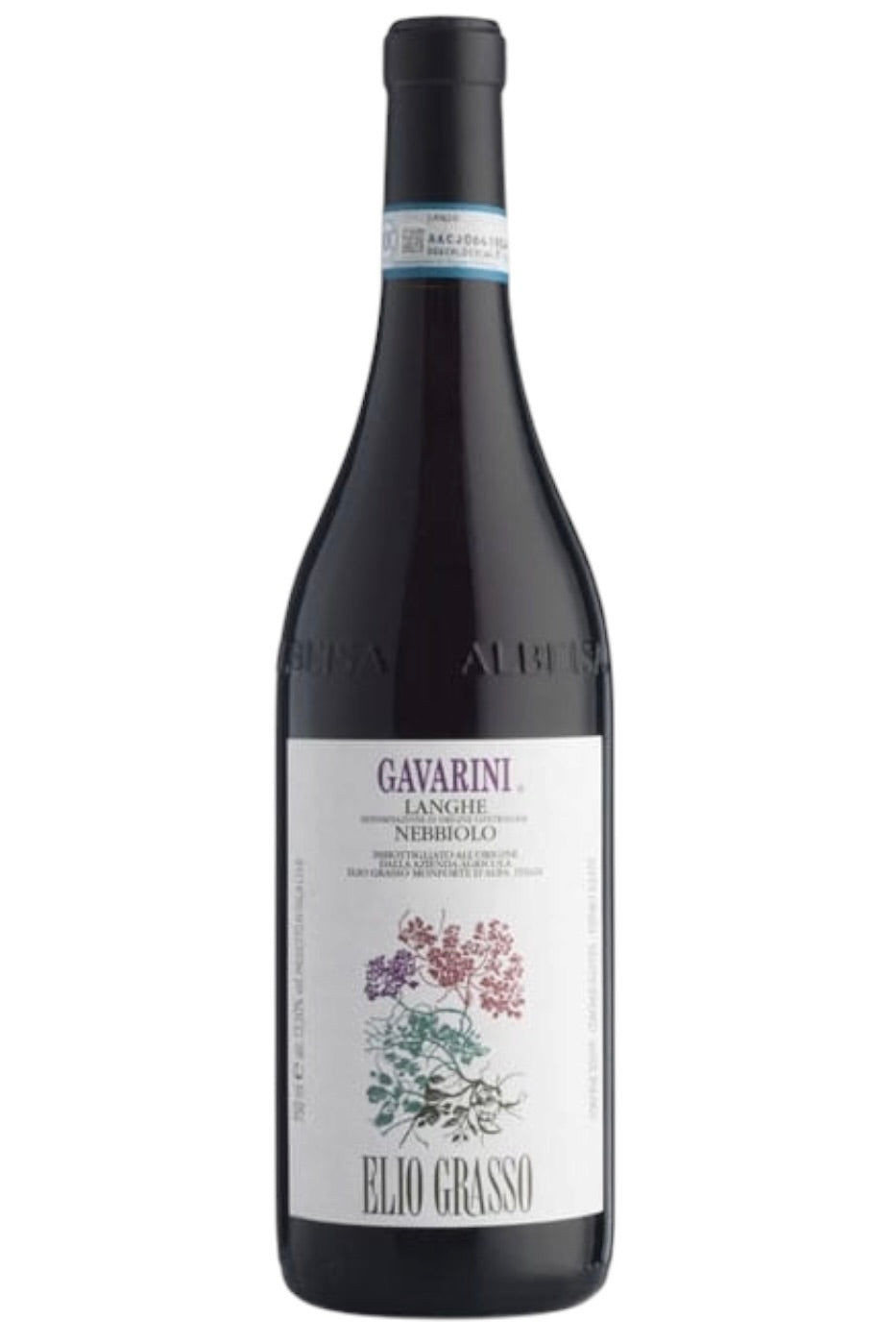 Elio Grasso 2023 Langhe Nebbiolo Gavarini Monforte d'Alba Piedmont Italy Young Vines Gavarini Cru Calcareous Limestone Stainless Steel 98 Point Gavarini Vineyard Vinous Antonio Galloni 750ml