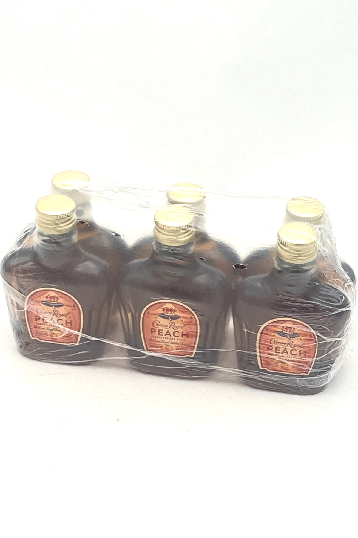 Crown Royal Peach Flavored Canadian Whisky 6 x 50 ml