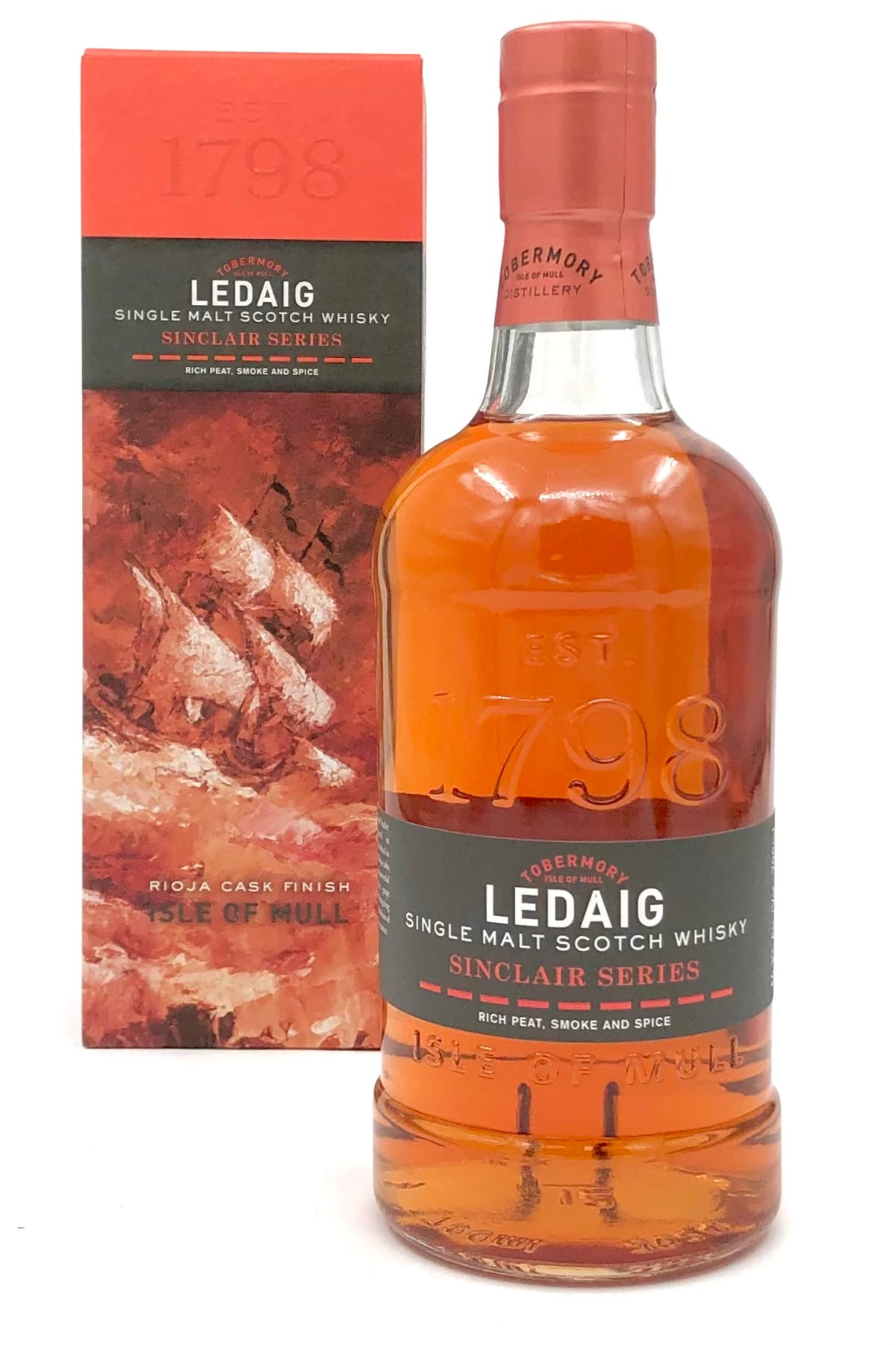 Ledaig Sinclair Series Rioja Cask Finish Scotch Whisky