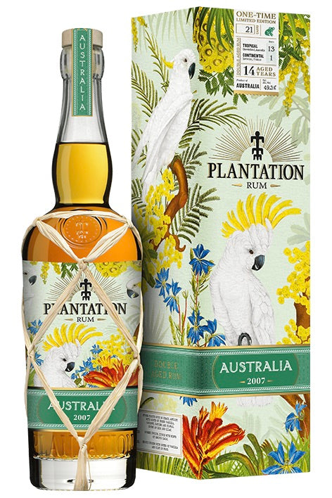 Plantation Rum Vintage 2007 Australia 14 Year Old Rum &quot;One-Time Limited Edition&quot;