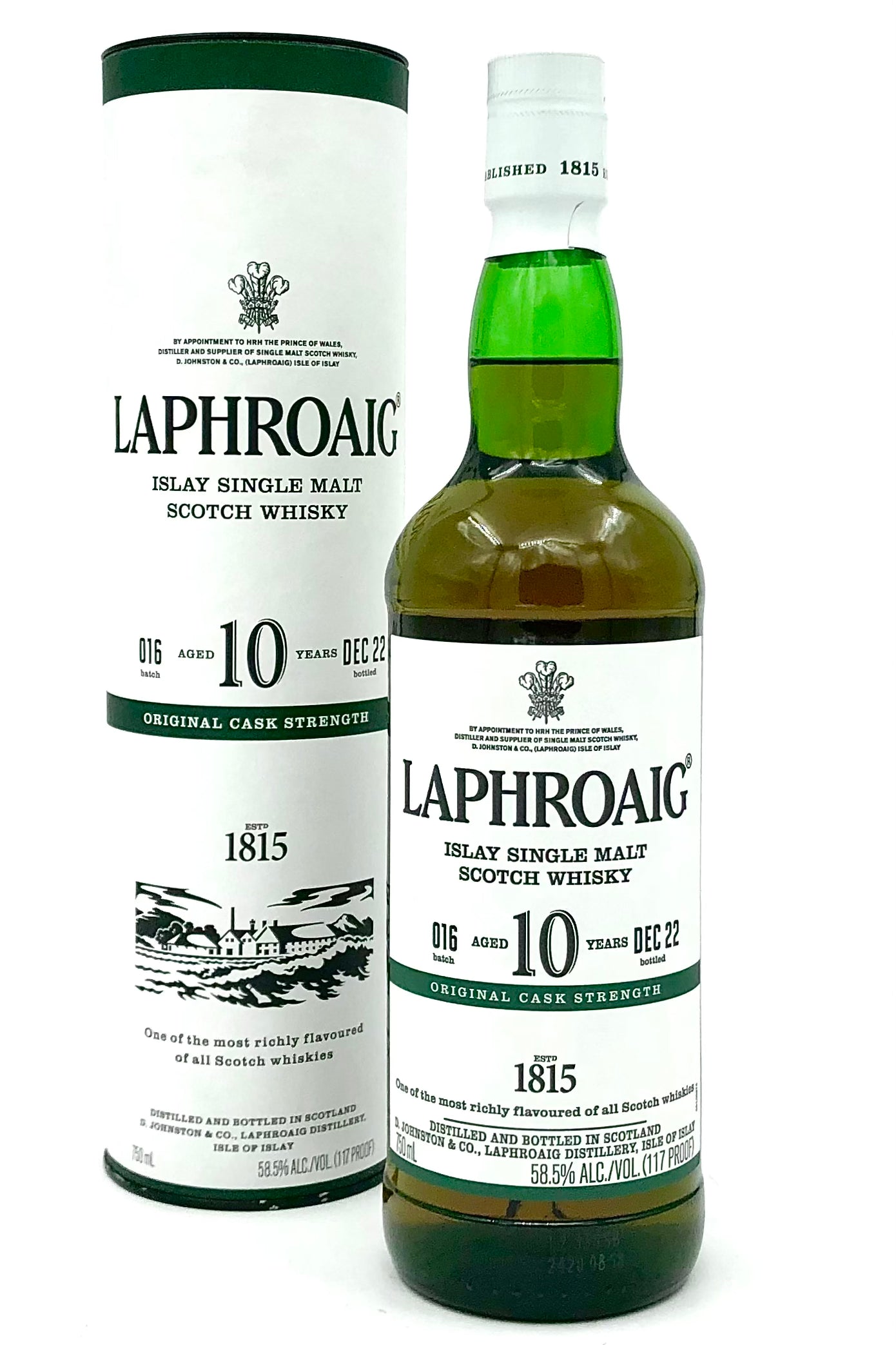 Buy Laphroaig 10 Year Old Cask Strength Batch 16 Scotch Whisky Online