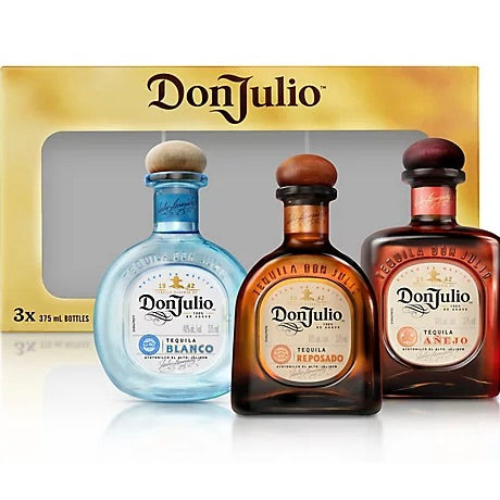 Don Julio &quot;Three Pack&quot; Blanco • Reposado • Anejo Tequila 3 x 375 ml