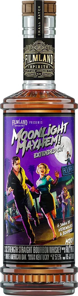 Filmland Spirits "Moonlight Mayhem Extended Cut" Bourbon Whiskey