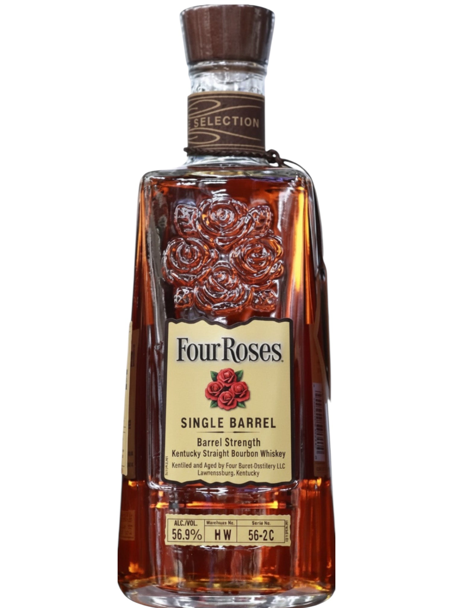 four-roses-obsq-barrel-pick-cask-strength-10-year-old-single-barrel-bourbon-whiskey