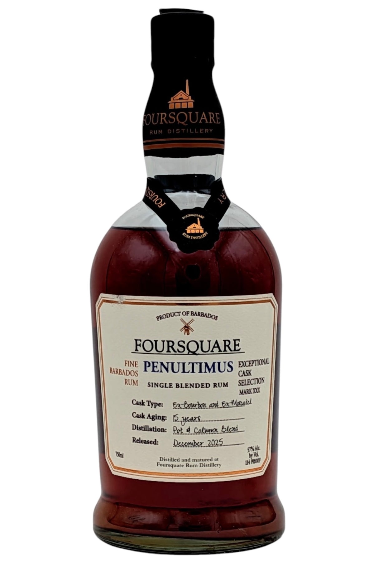 Foursquare Penultimus 15 Year Exceptional Cask Selection Mark XXX Rum 750ml
