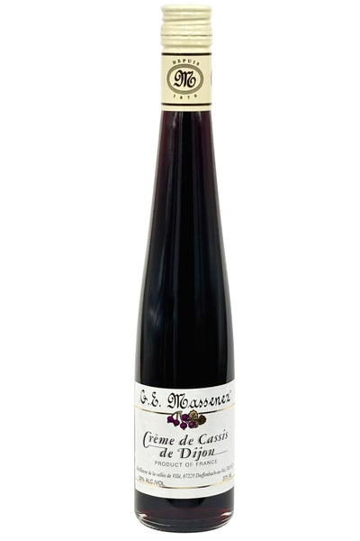Buy G.E. Massenez Creme de Cassis de Dijon Liqueur 375 ml Online