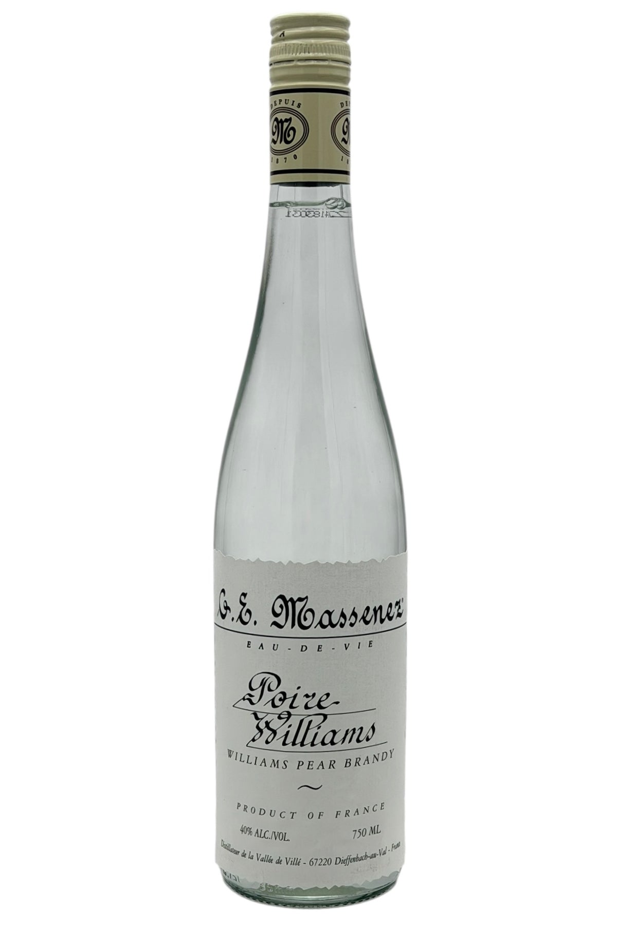G.E. Massenez Poire Williams Pear Brandy