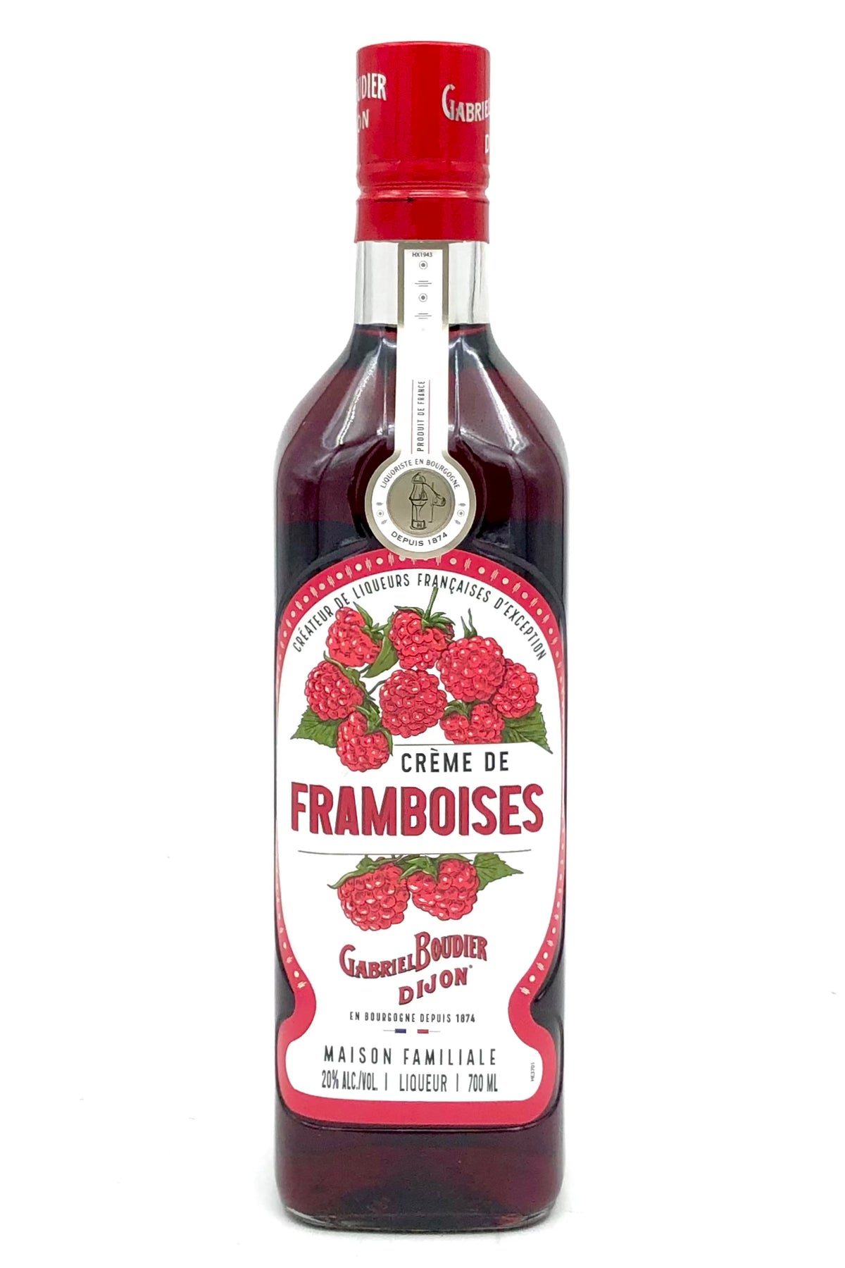 Gabriel Boudier Crème de Framboises Liqueur