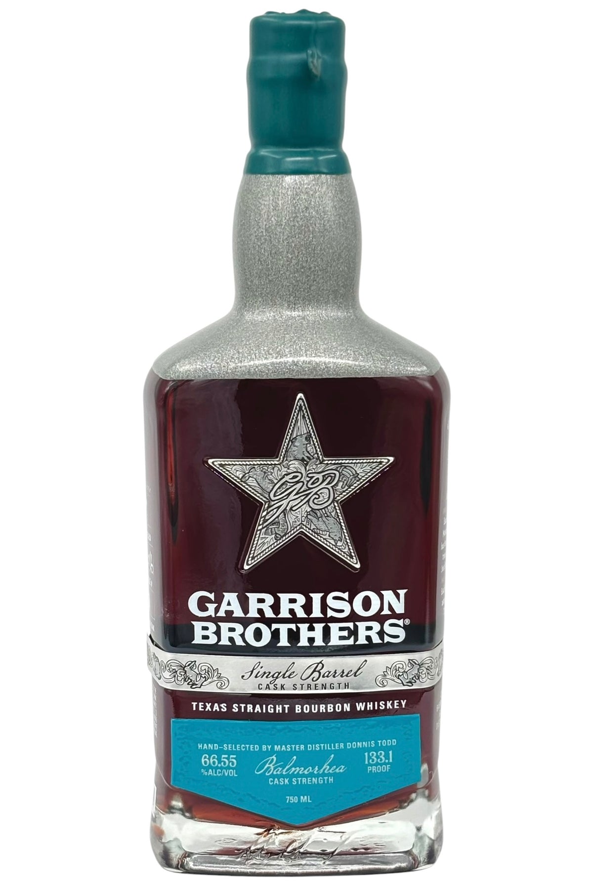 Garrison Brothers Balmorhea Cask Strength Single Barrel Texas Straight Bourbon Whiskey 750ml