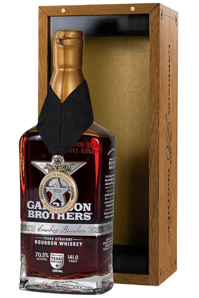 Garrison Brothers Cowboy Bourbon 2026 Texas Straight Bourbon Whiskey 750ml