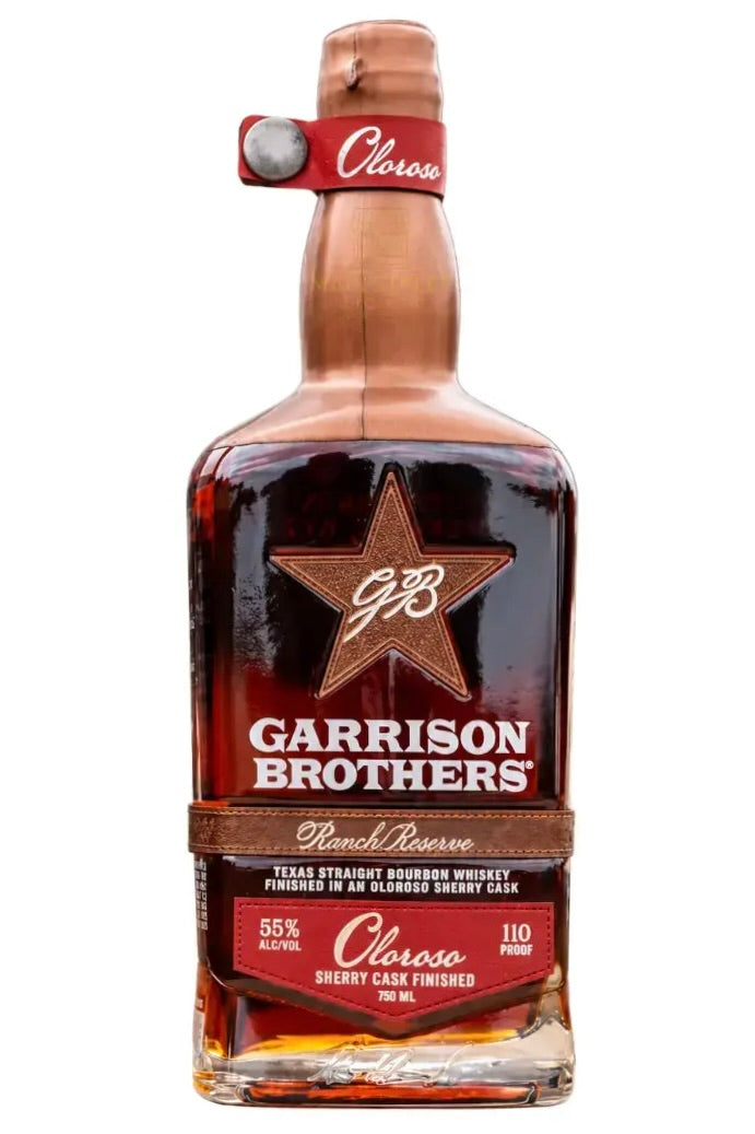 Garrison Brothers Oloroso Sherry Cask Finished Single Barrel Texas Straight Bourbon Whiskey 750ml