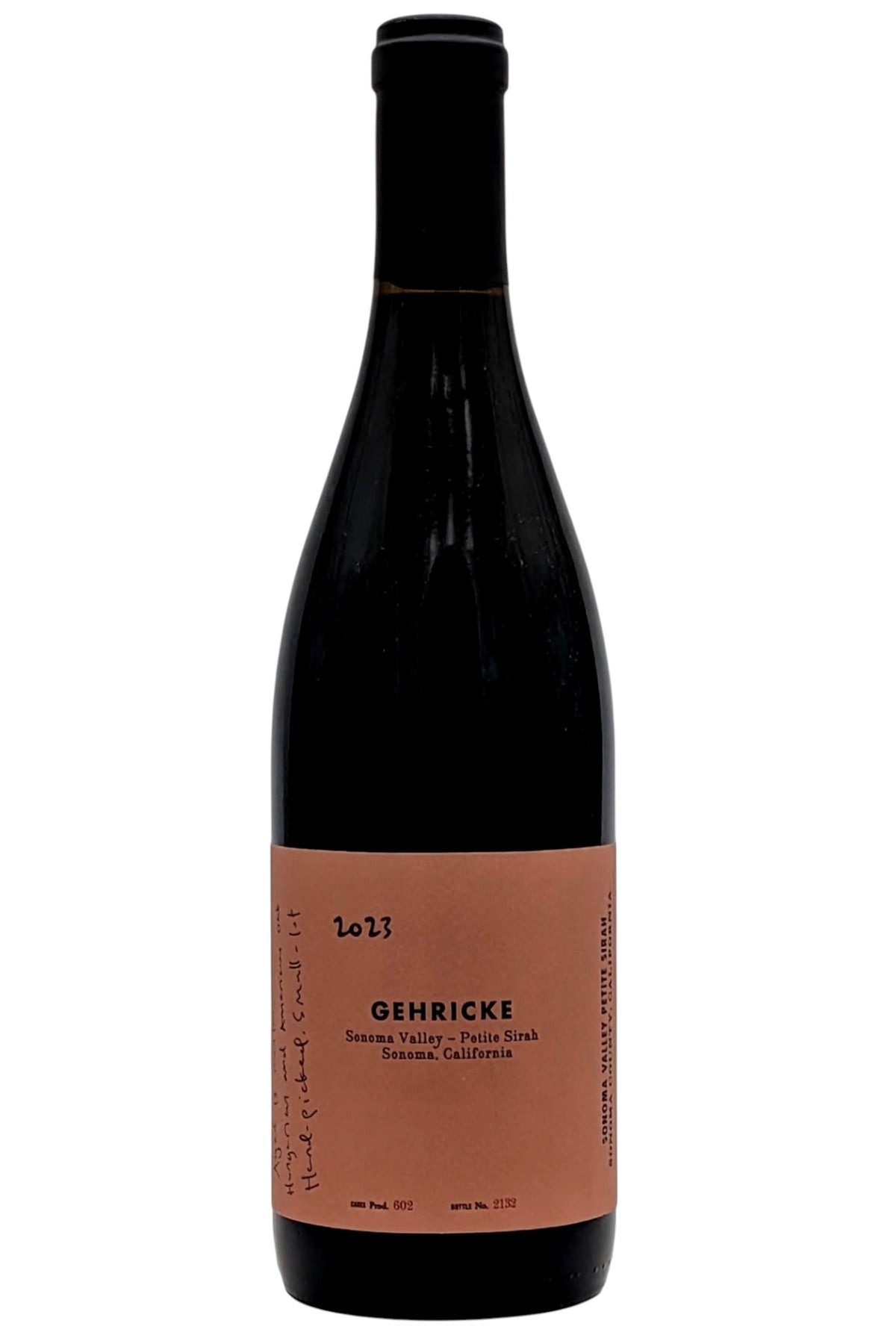 Gehricke 2023 Petite Sirah Sonoma Valley 750ml