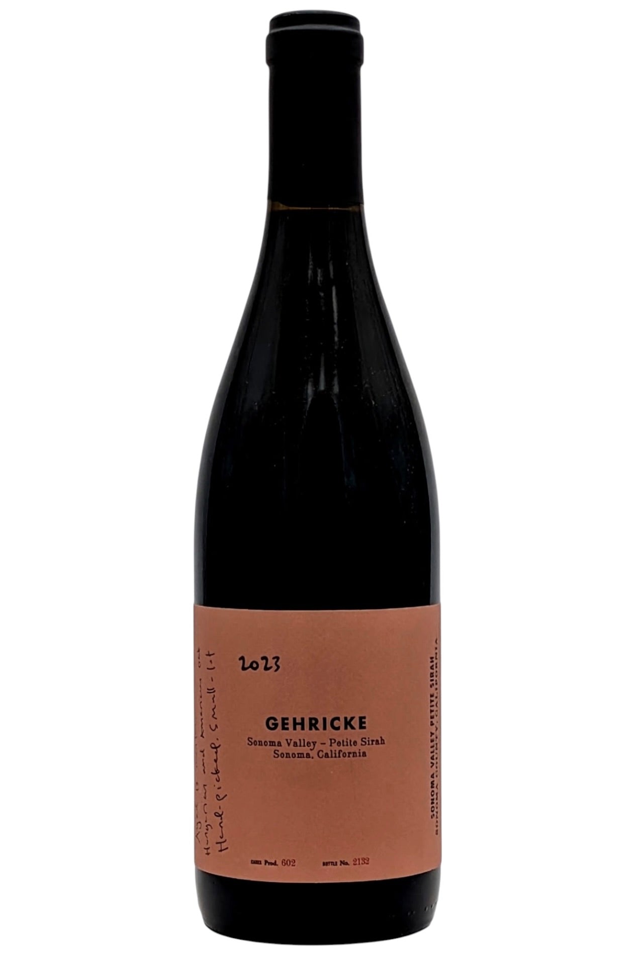 Gehricke 2023 Petite Sirah Sonoma Valley 750ml