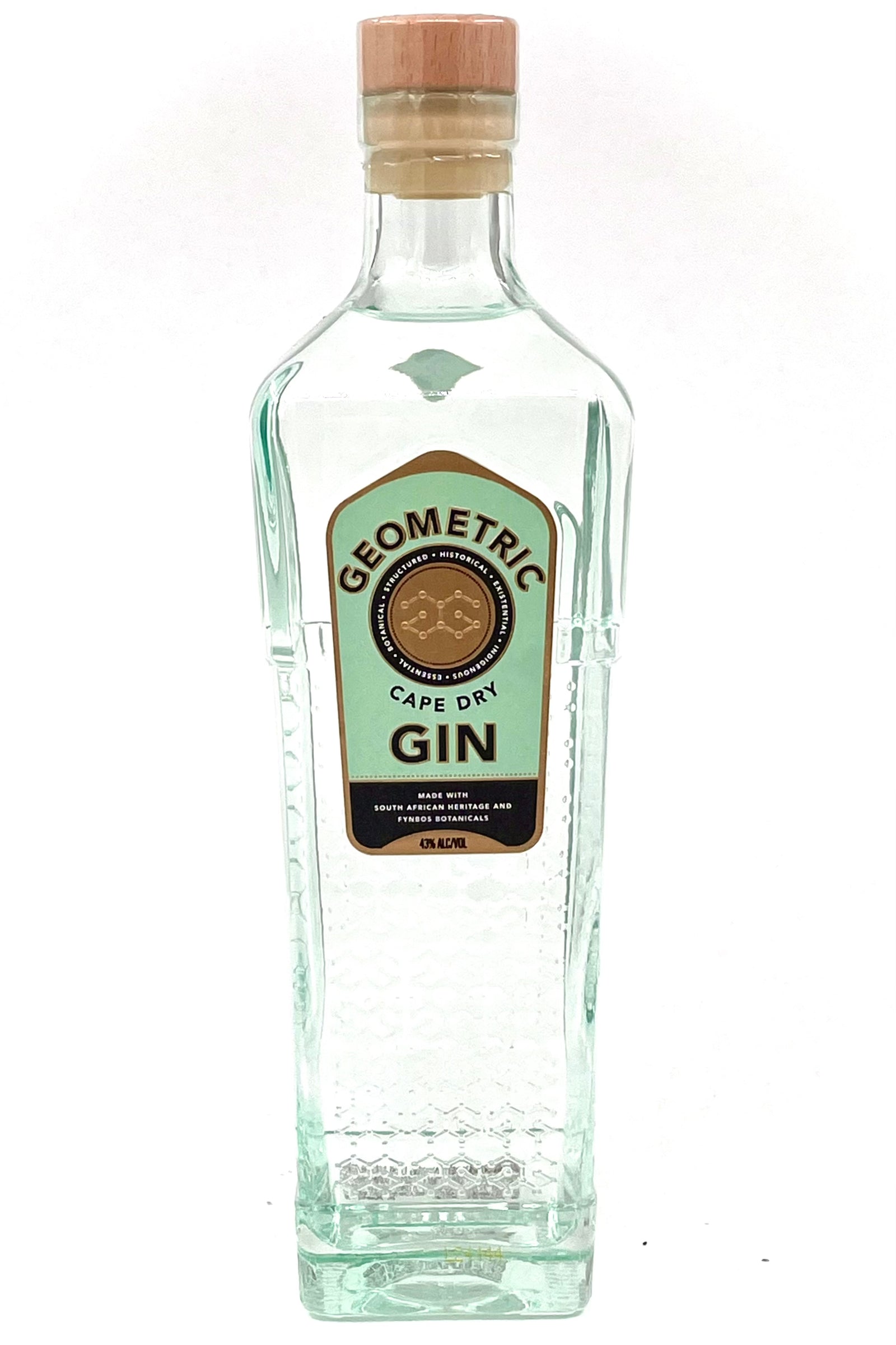 Geometric Cape Dry Gin South Africa 750ml