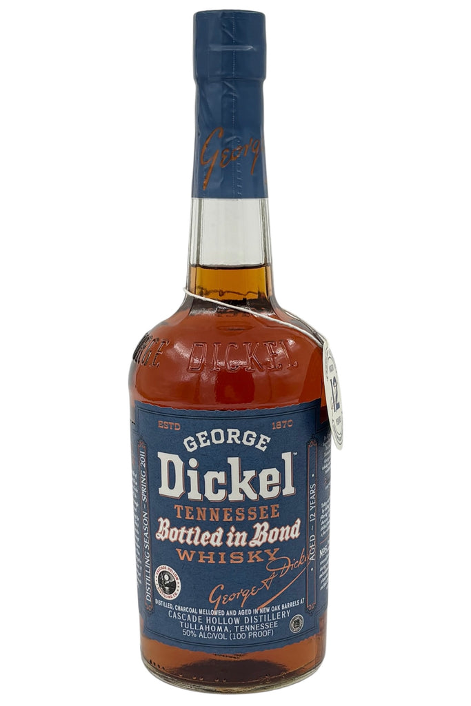 Buy George Dickel 12 Year Old Bottled-in-Bond Tennessee Whisky Online