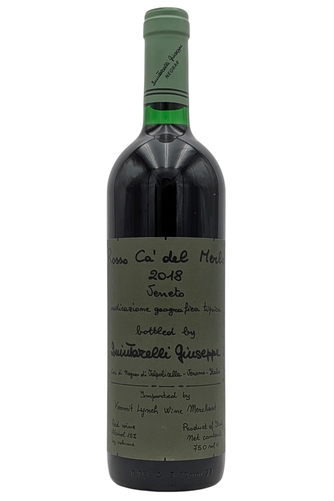 Giuseppe Quintarelli 2018 Rosso Ca' Del Merlo IGT