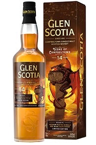 Glen Scotia 14 Year Old Icons of Campbeltown Release No. 2: The Dragon Single Malt Scotch Whisky 750ml