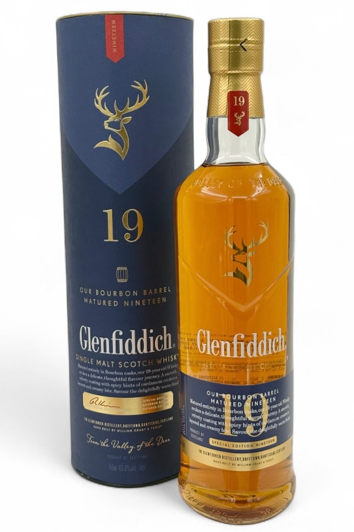 Glenfiddich 19 Year Single Malt Scotch Whisky "Special Edition Nineteen"
