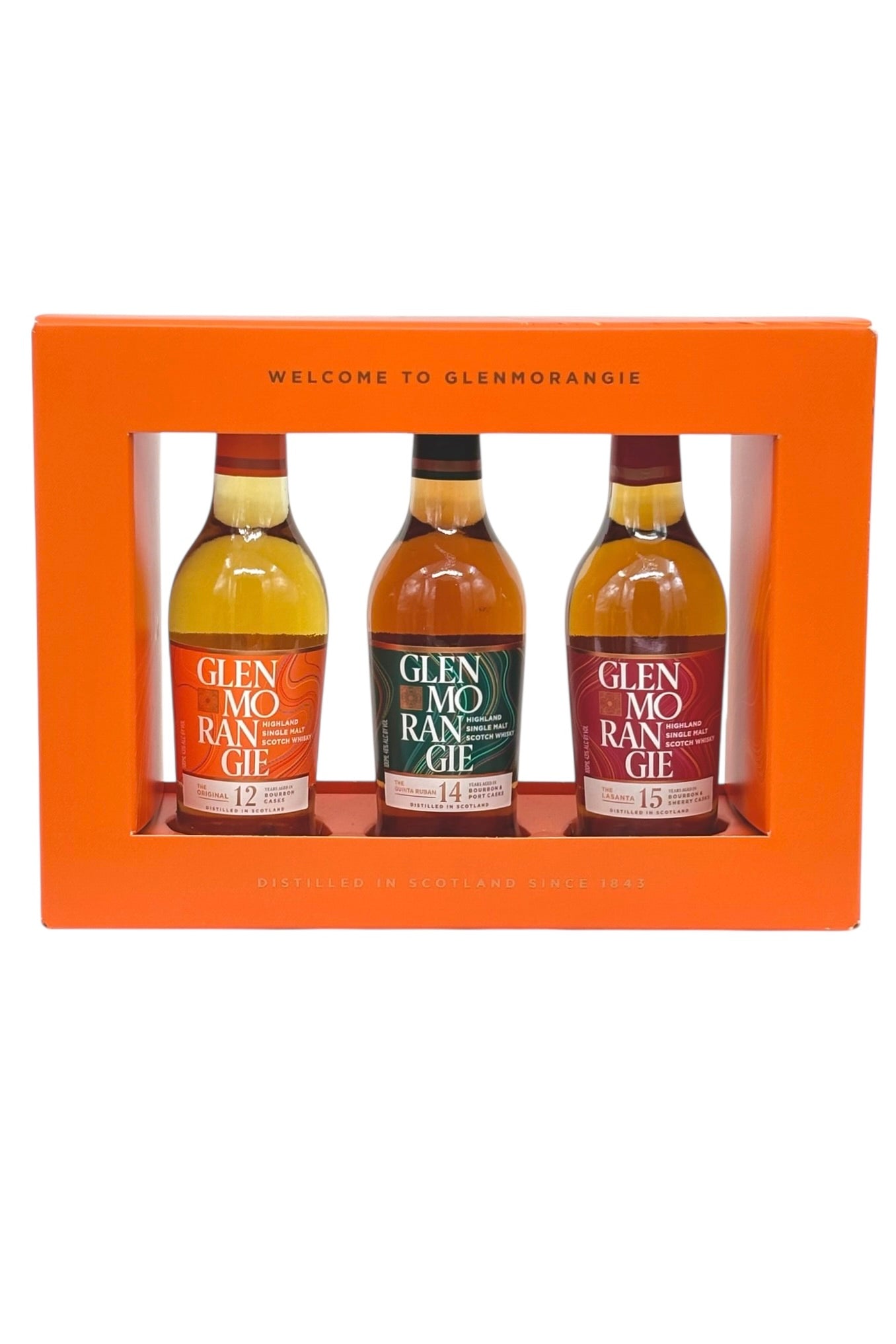 Buy Glenmorangie Gift Pack (3 x 100 ml) 12 yr, La Santa, Quinta
