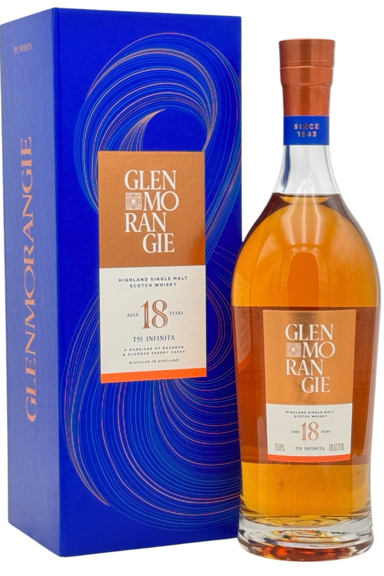 Glenmorangie "The Infinita" 18 Year Old Single Malt Scotch Whisky 750ml
