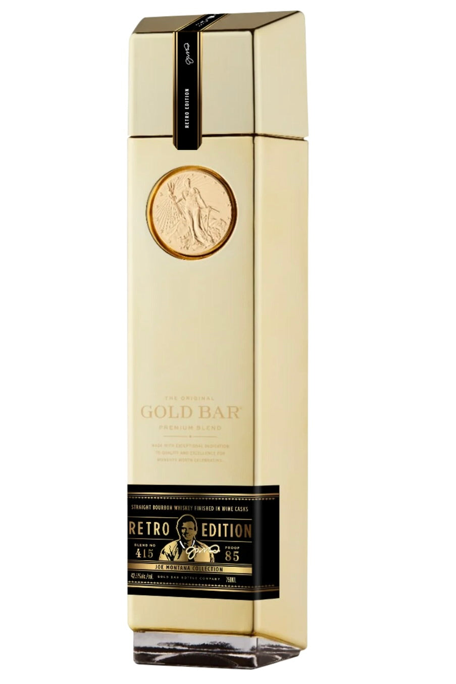 Gold Bar Retro Edition Whiskey (Joe Montana Collection)