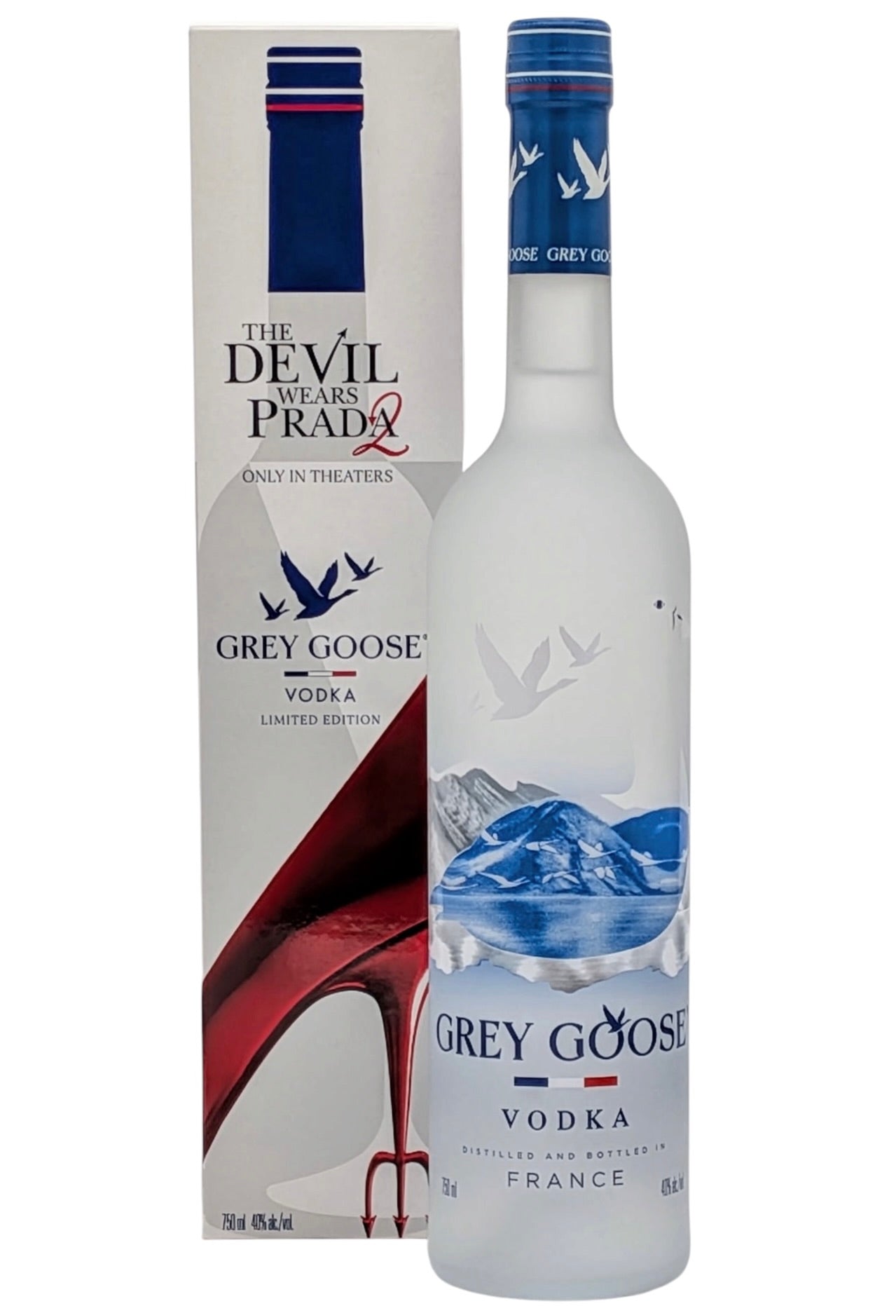 Grey Goose x The Devil Wears Prada 2 | Limited Edition Collectible Box | Ultra-Premium French Vodka | 40% ABV | 750ml
