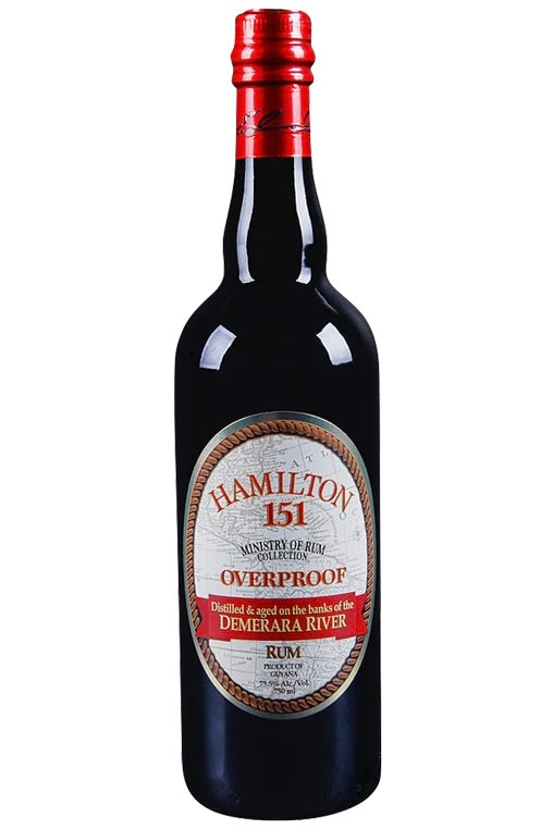 Hamilton 151 Demerara Overproof Rum 750ml