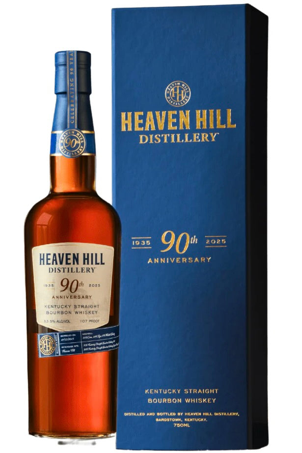Heaven Hill 90th Anniversary 9 Year old Bourbon Whiskey
