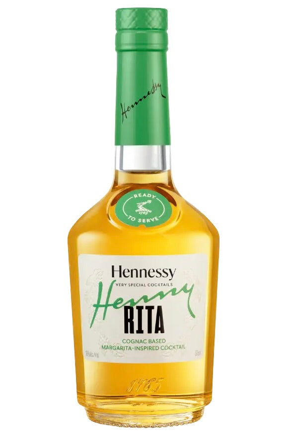 Hennessy Henny Rita Ready to Drink RTD Cognac Margarita Cocktail Hennessy VS Cognac Base Lime Citrus 18% ABV 375ml