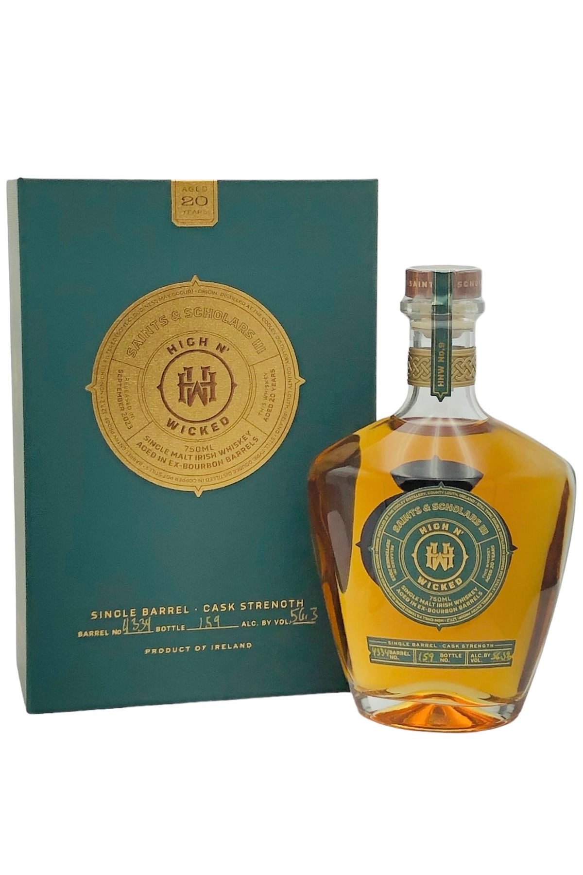 High N' Wicked No. 9 "Saints and Scholars III" Irish Whiskey