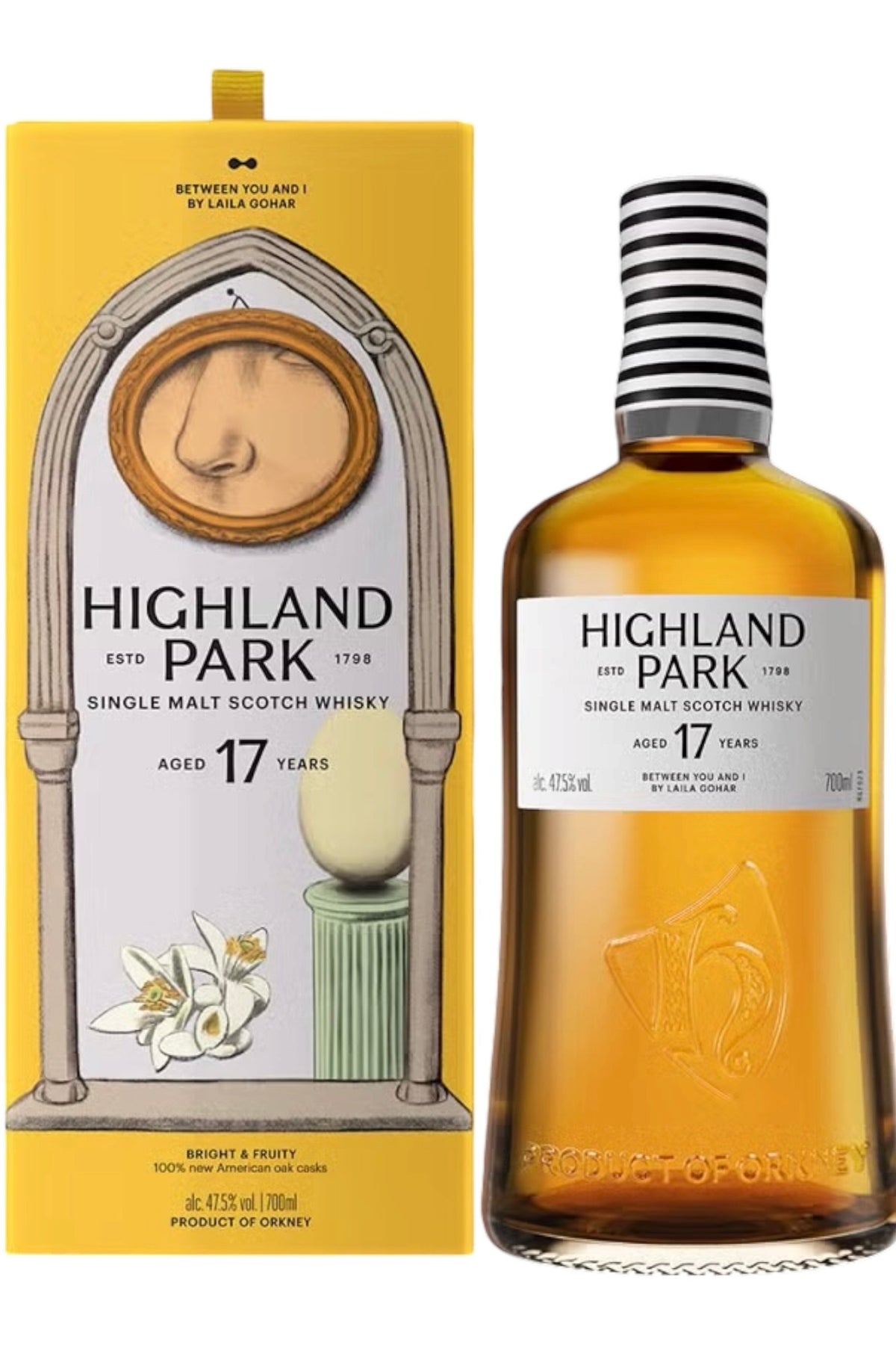 Highland Park 17 Year Old Between You and I by Laila Gohar Single Malt Scotch Whisky 750ml