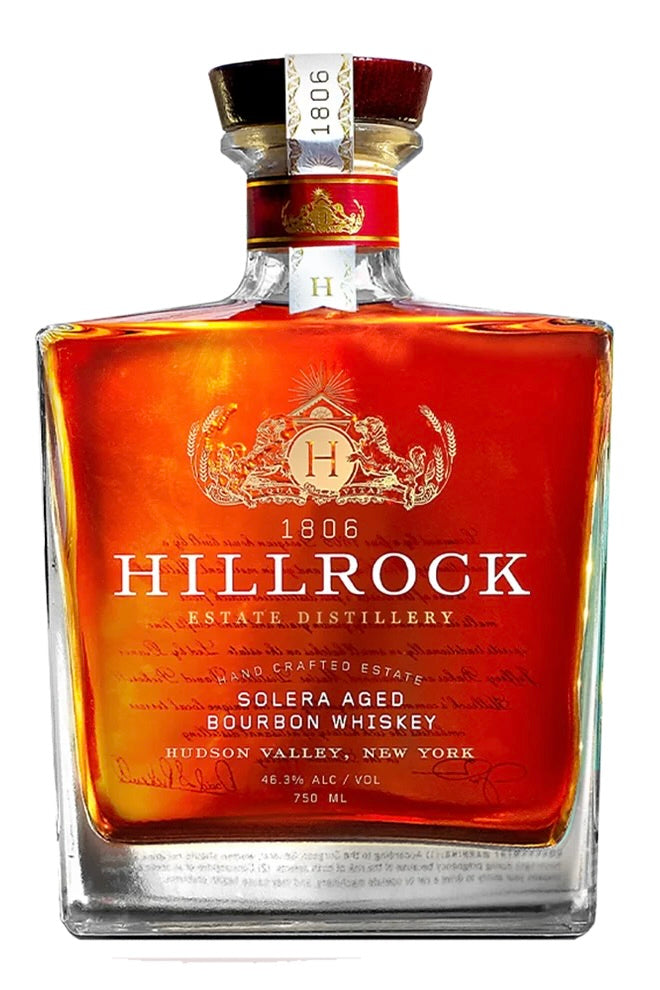 Hillrock Solera Aged Bourbon Whiskey — Shea Vineyard Pinot Noir Cask Finish 750ml