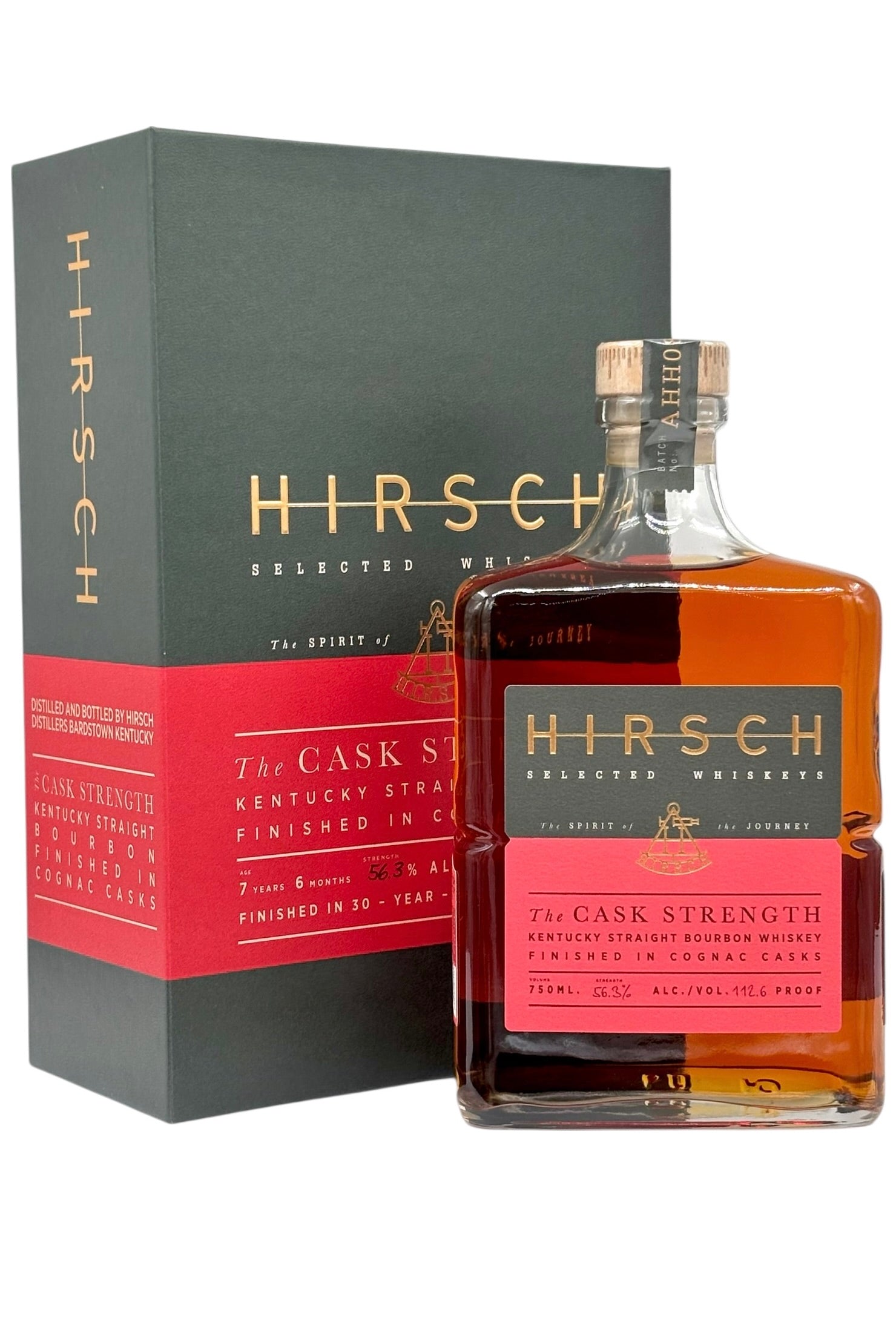 Hirsch The Cask Strength Straight Bourbon Whiskey