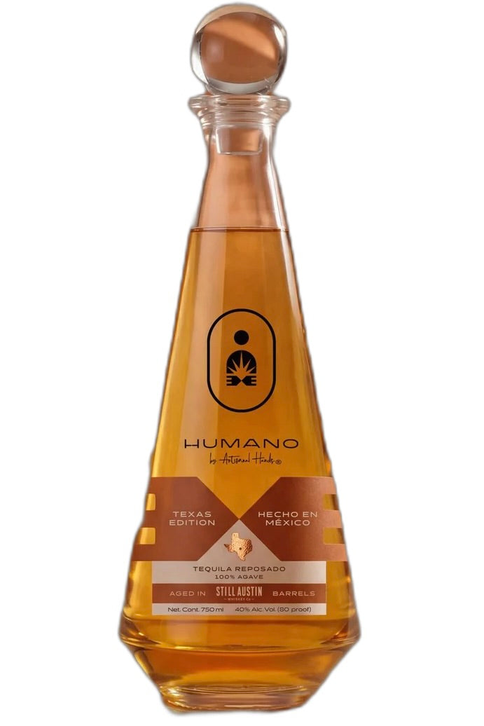 Humano Tequila Reposado Texas Edition — Finished in Still Austin Whiskey Barrels 750ml
