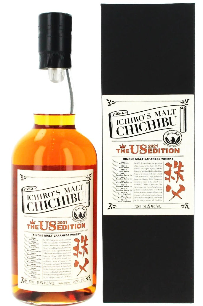 Ichiro's Malt Chichibu 2021 The US Edition Single Malt Japanese Whisky