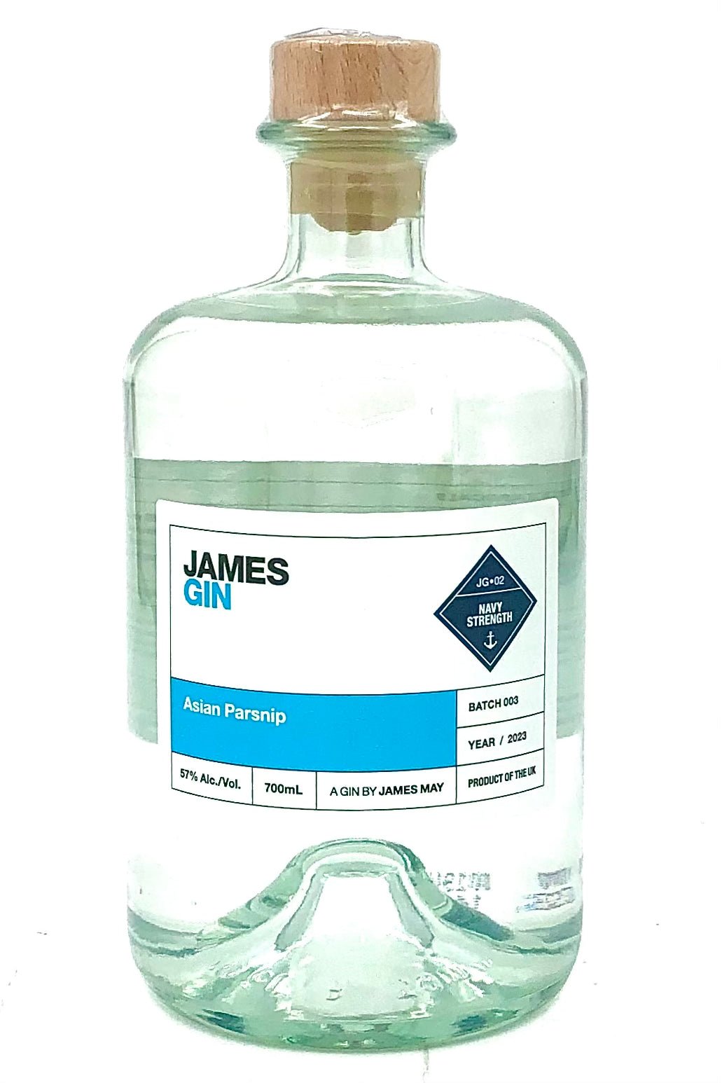 James Gin "Navy Strength Asian Parsnip"