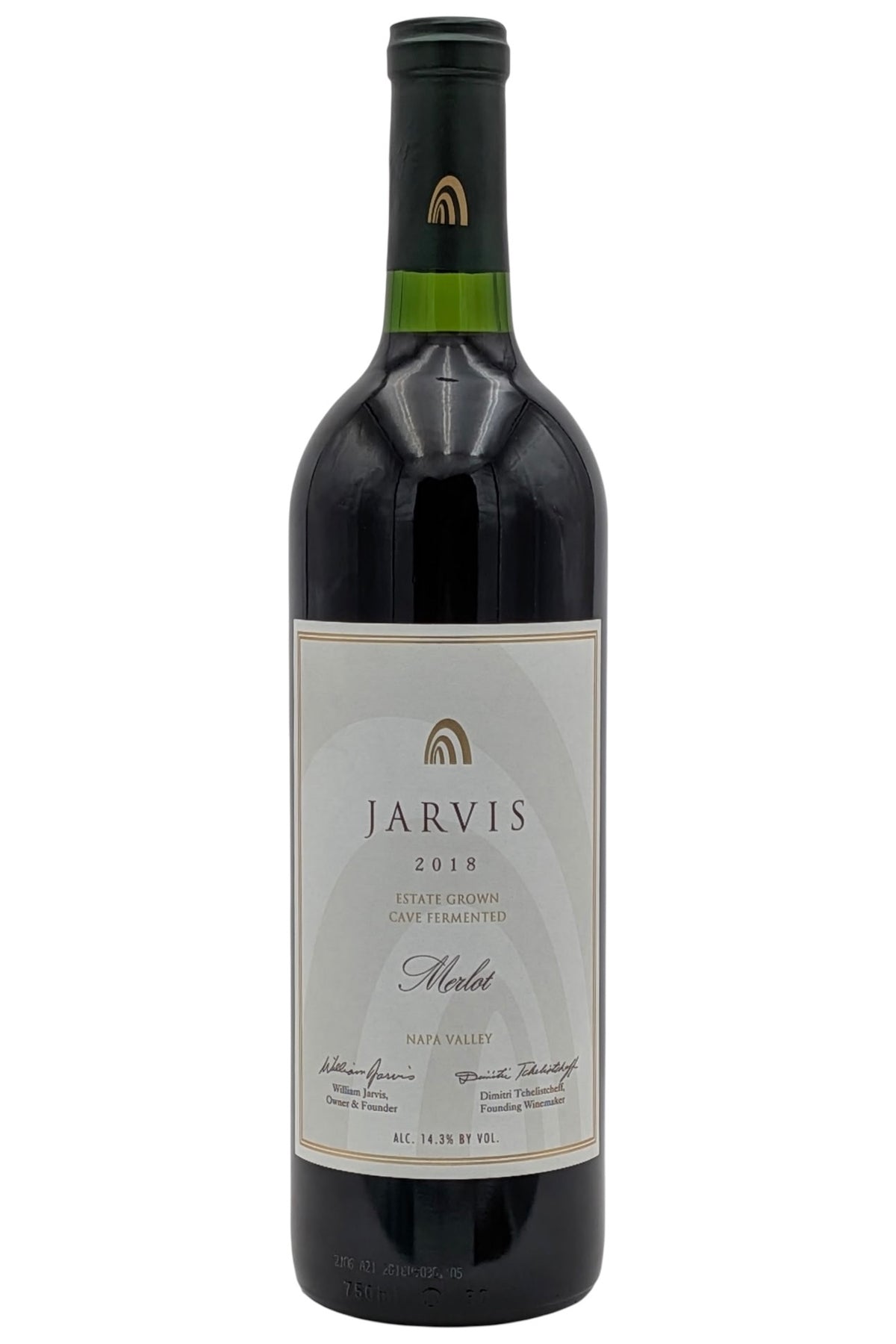 Jarvis 2018 Cave Fermented Merlot Napa Valley